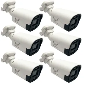 Raymoon AHD CCTV Camera, Model 2 Megapixel, Code 8235, a Pack Of Six