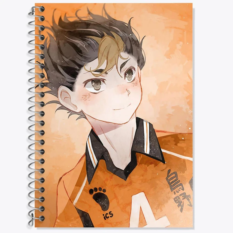 دفتر لغت 50 برگ خندالو مدل نیشینویا یو انیمه هایکیو Haikyu کد 17785