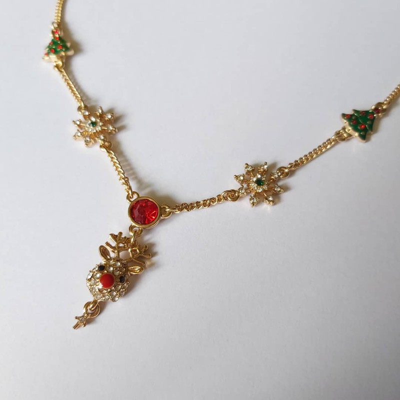 گردنبند دخترانه مدل گوزن