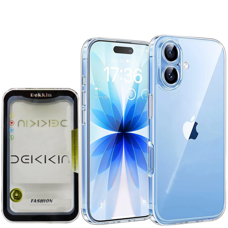 کاور دکین مدل Crystal مناسب برای گوشی موبایل اپل iPhone 17 