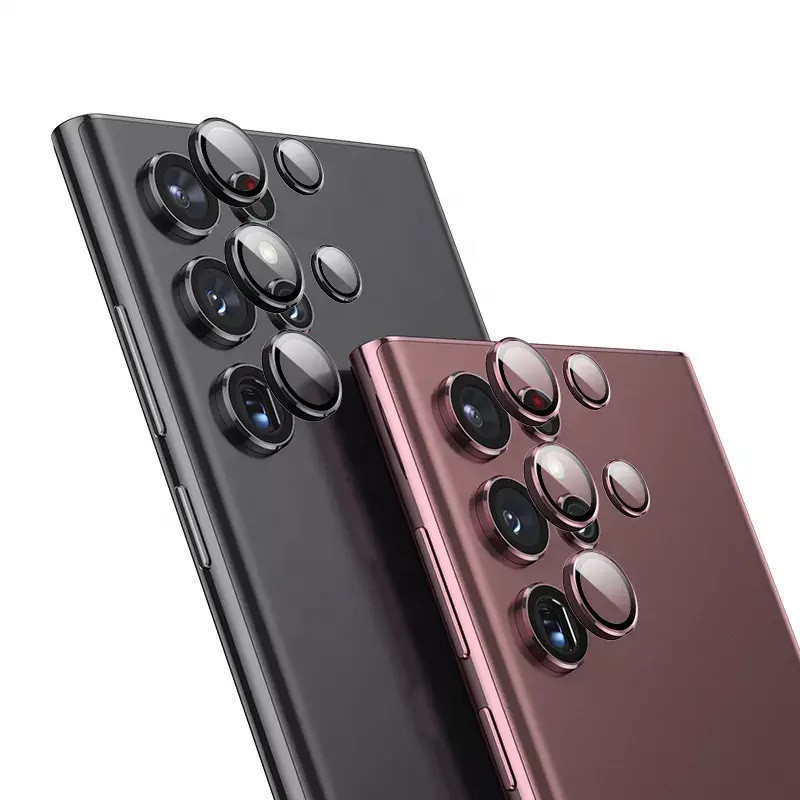 محافظ لنز دوربین مدل CAMERA مناسب برای گوشی موبایل سامسونگ Galaxy S23 ultra