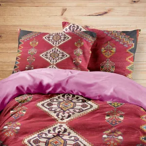 سرویس روتختی مدوپد طرح فرش شیراز مدل C-Shiraz26 یک نفره 4 تکه