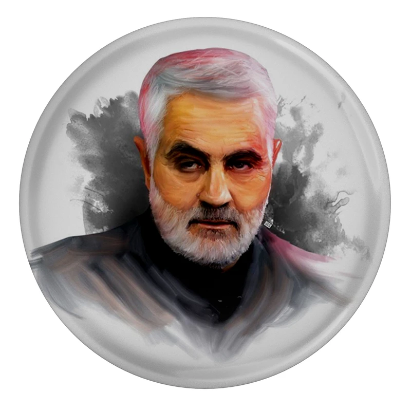 مگنت طرح سردار شهید حاج قاسم سلیمانی مدل S4824 