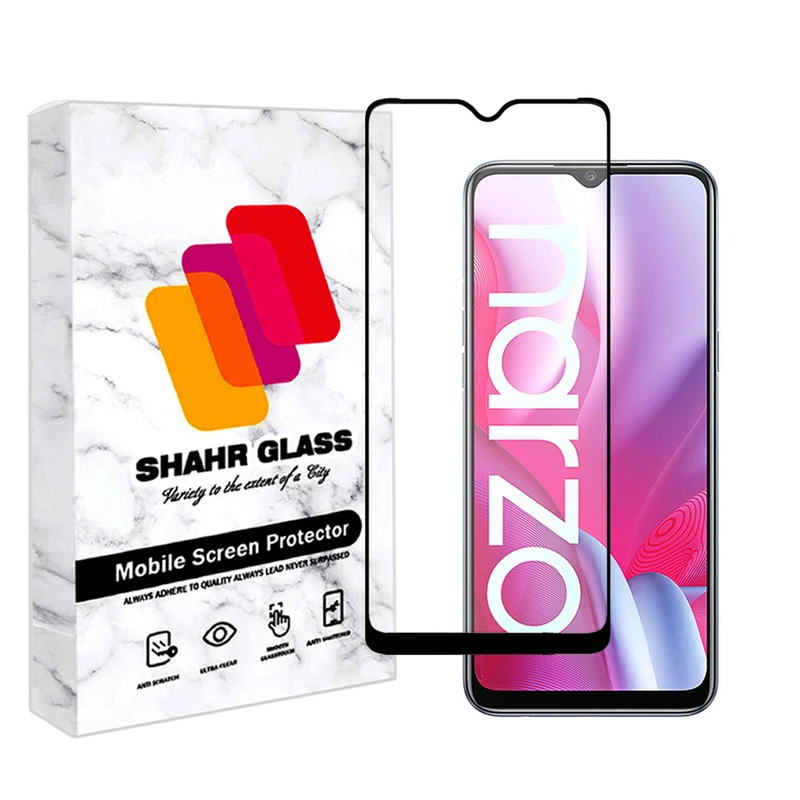 محافظ صفحه نمایش سرامیکی مات شهر گلس مدل MCERAMSH مناسب برای گوشی موبایل ریلمی Narzo 20A