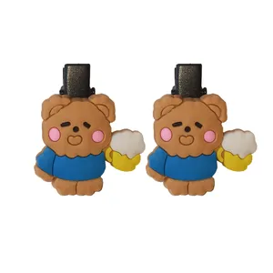 گیره مو دخترانه مدل خرس بسته 2 عددی