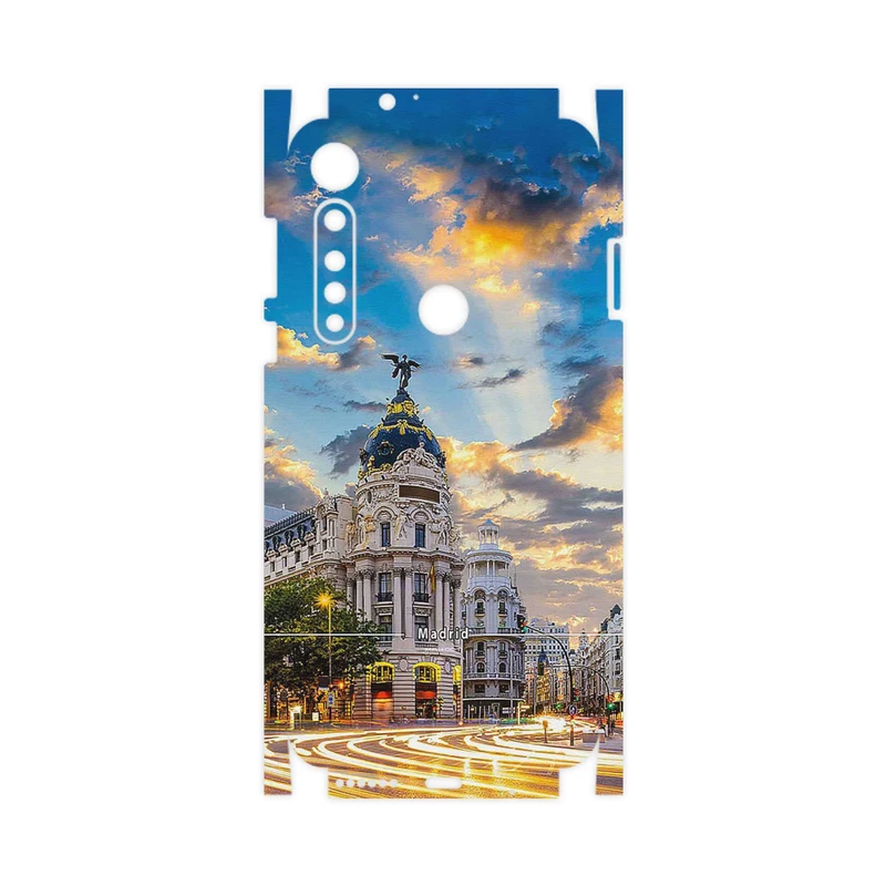 برچسب پوششی ماهوت مدل City of Madrid-FullSkin مناسب برای گوشی موبایل موتورولا One Vision Plus