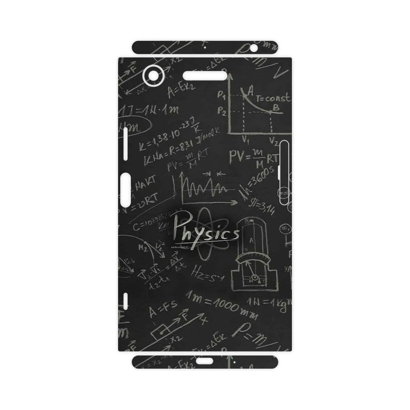 برچسب پوششی ماهوت مدل Physics Science-FullSkin مناسب برای گوشی موبایل سونی Xperia XZ1