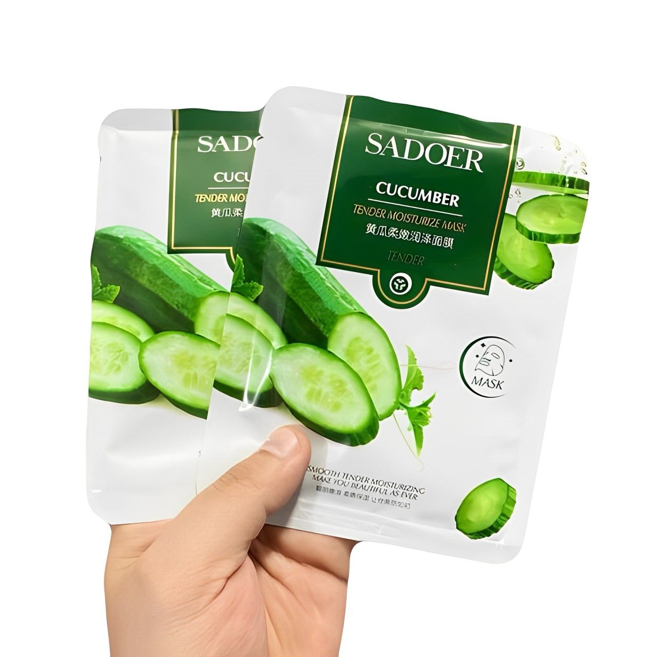 ماسک صورت سادور مدل خیار حجم 25 میلی لیتر - - 2