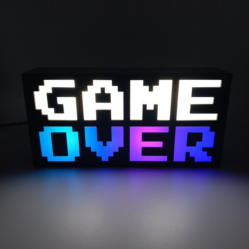 آیکون لایت طرح GAME OVER کد GAS-01
