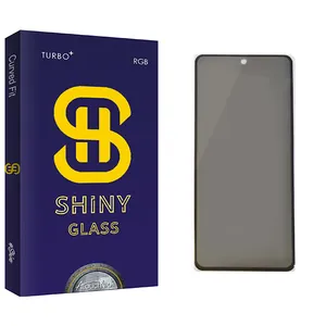 Atouchbo Shiny Glass Privacy Screen Protector For Xiaomi شیائومی Redmi Note 9 Pro