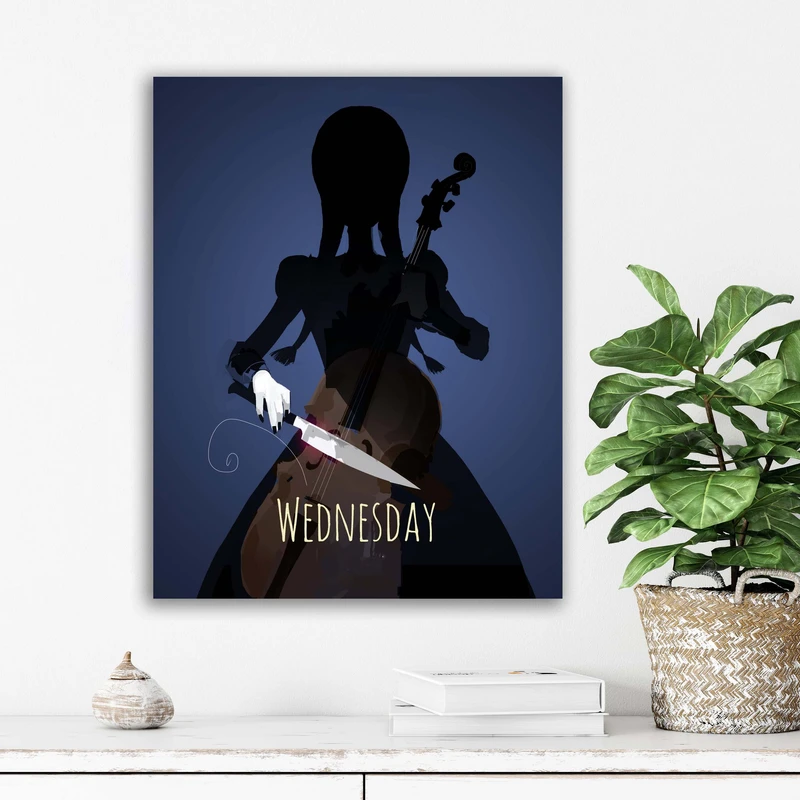 تابلو شاسی آتریسا مدل سریال Wednesday