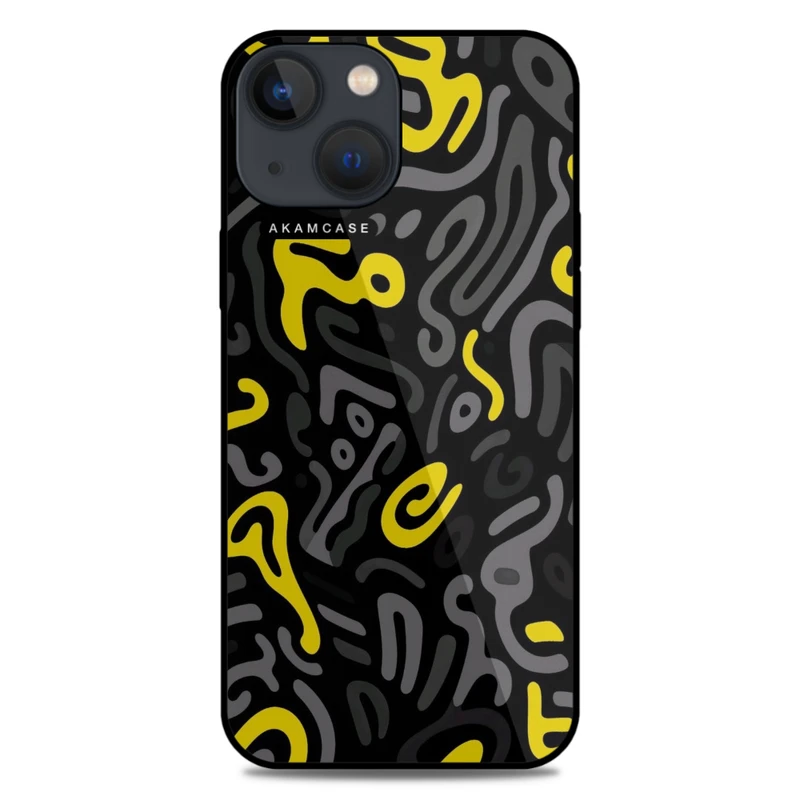 کاور آکام مدل AMC-WA13M-DOODLE4 مناسب برای گوشی موبایل اپل iPhone 13 Mini