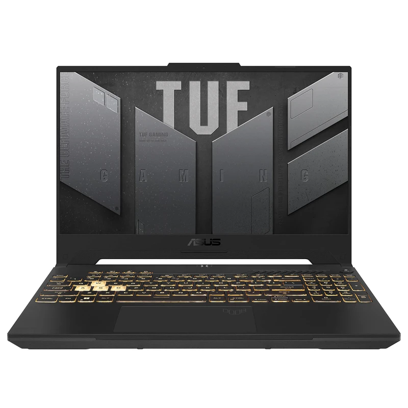 لپ تاپ 15.6 اینچی ایسوس مدل TUF Gaming F15 FX507ZC4-HN132-i7 12700H-16GB DDR4-1TB SSD-RTX3050-FHD