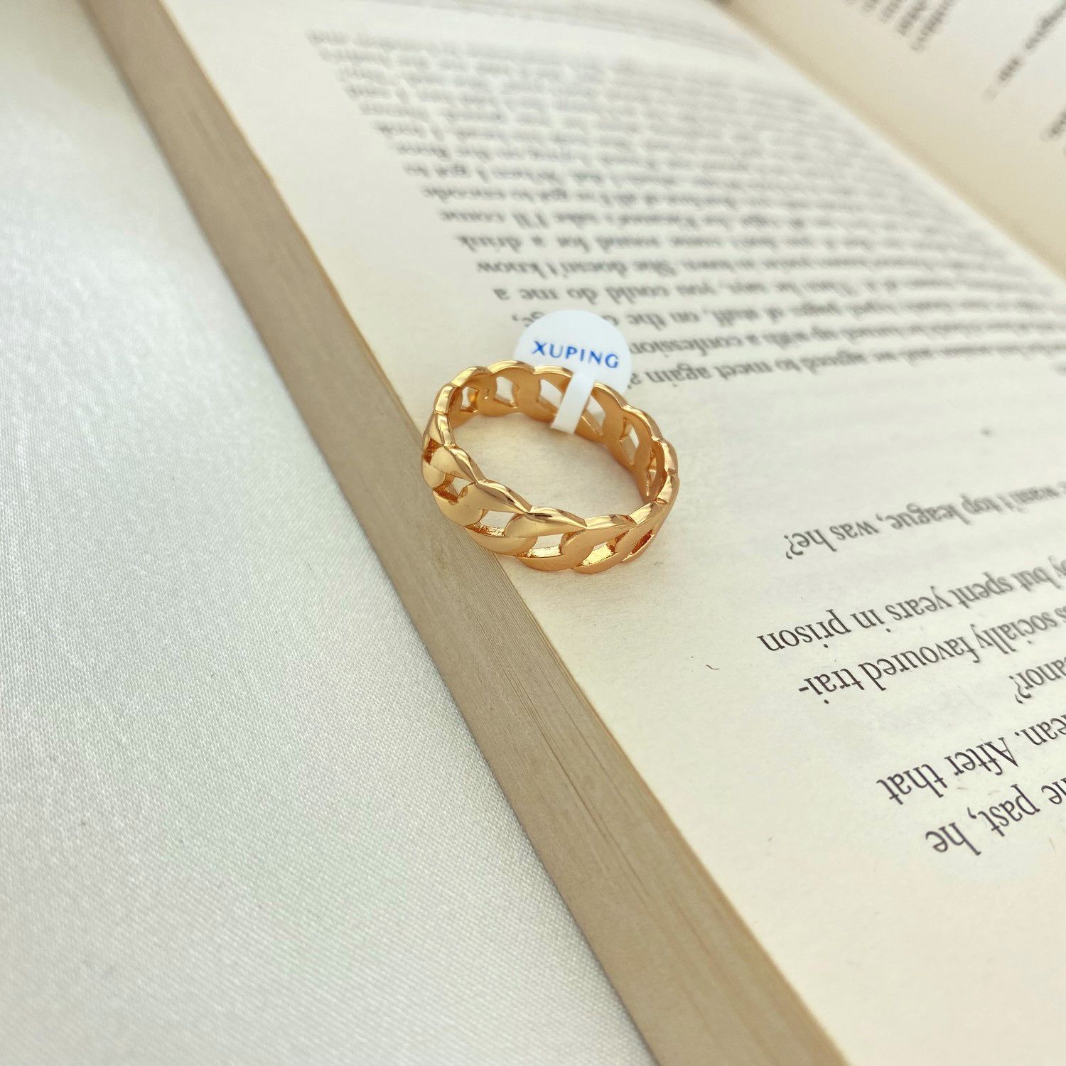 انگشتر زنانه ژوپینگ مدل کارتی کد R4300  -  - 3