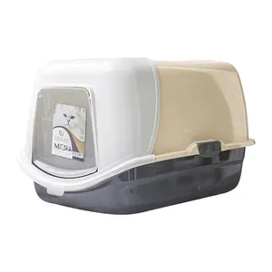 ظرف خاک گربه مشا مدل مسقف 0C62