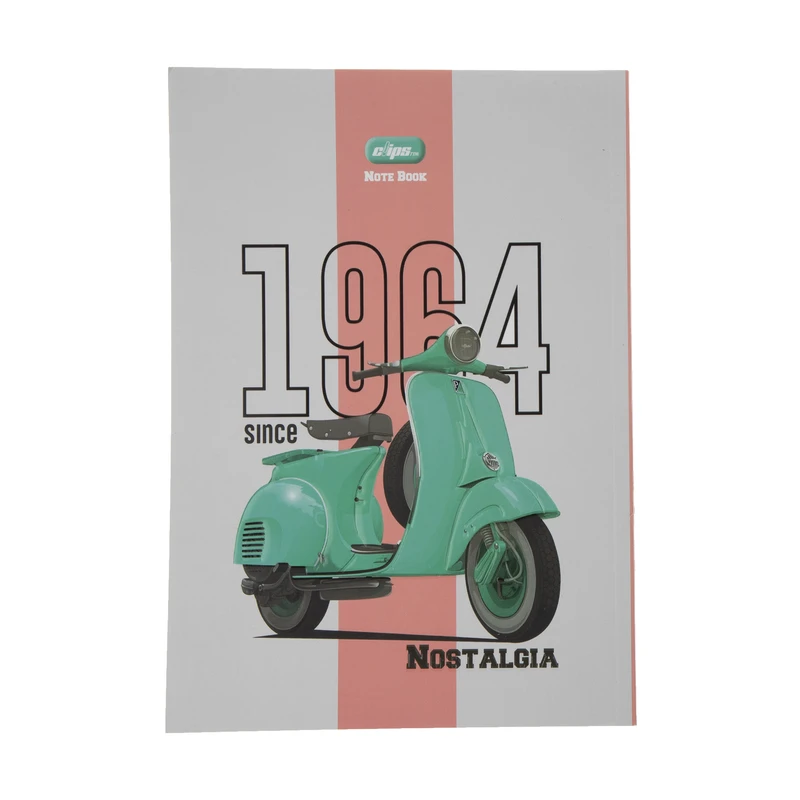 دفتر مشق 80 برگ کلیپس مدل 0391 کد 4