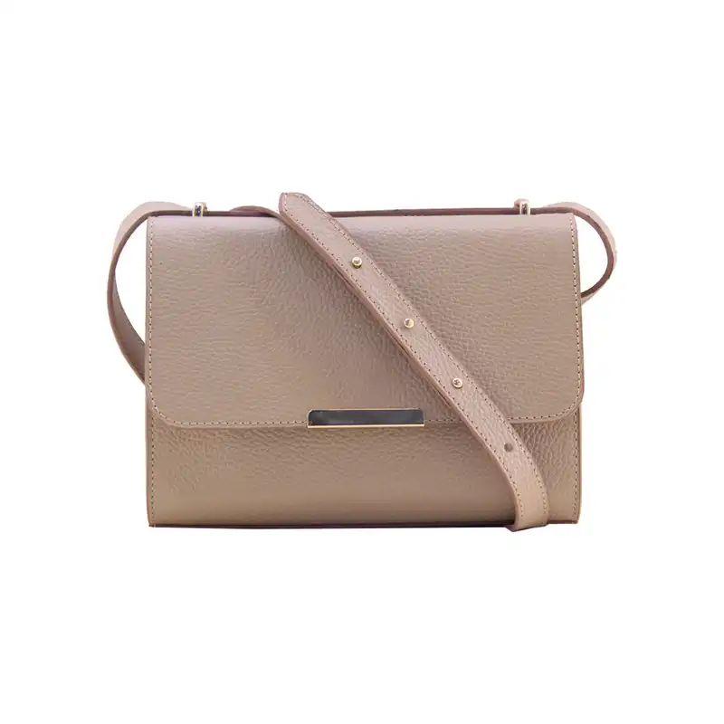 کیف دوشی زنانه چرم آرا مدل d085 کد f