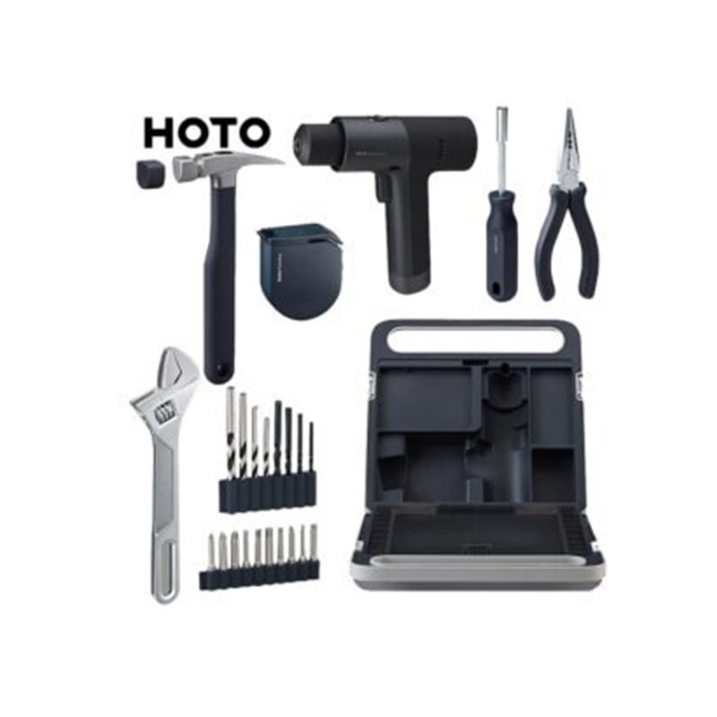 جعبه ابزار هوتو مدل Hoto Brushless Drill Kit QWDZGJ001