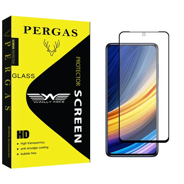 محافظ صفحه نمایش سرامیکی وایلی نایس مدل Pergas مناسب برای گوشی موبایل شیائومی Poco X3 Pro