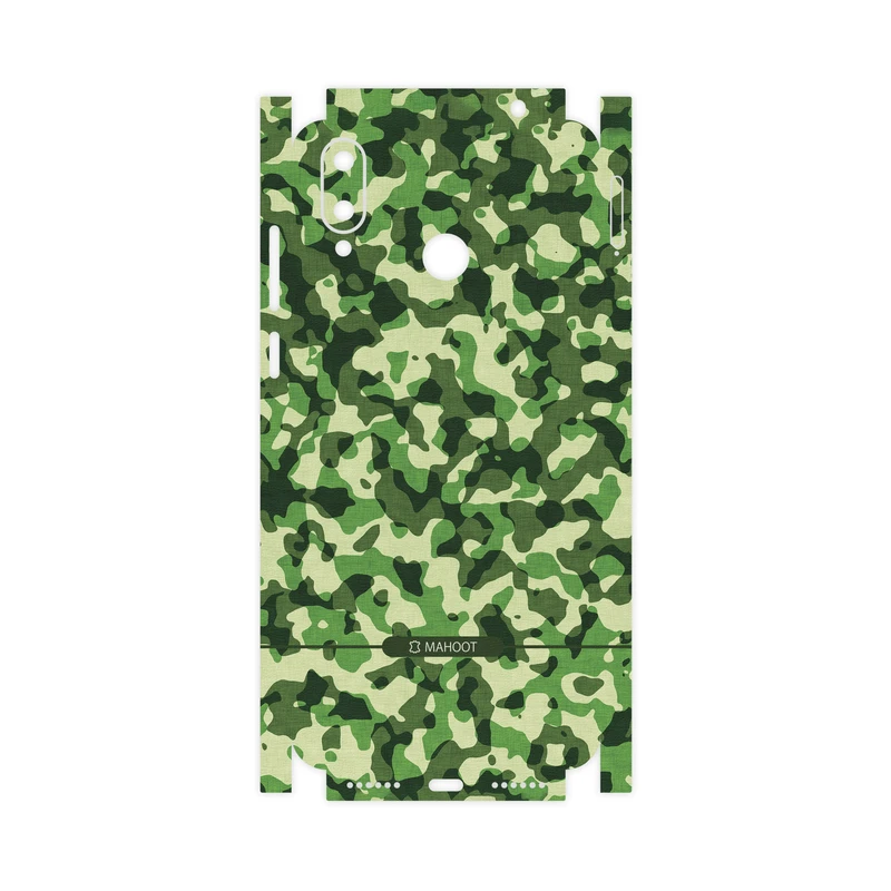 برچسب پوششی ماهوت مدل Army-Green2-Pattern-FullSkin مناسب برای گوشی موبایل جی پلاس Q10
