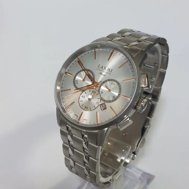 ست ساعت مچی عقربه ای زنانه و مردانه لاکسمی مدل L-8119-4