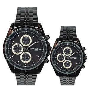 ست ساعت مچی عقربه‌ای کوارتز زنانه و مردانه مدل تک موتور طرح کورنو کد 007