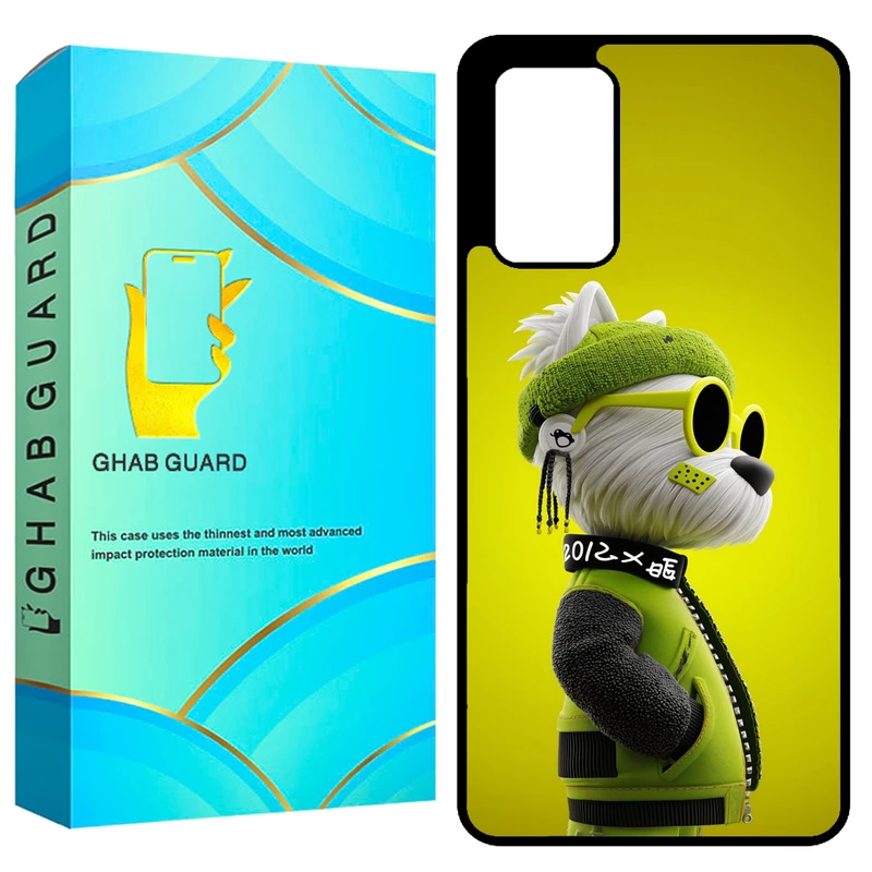 کاور قاب گارد طرح سگ مدل GCHPA72 مناسب برای گوشی موبایل سامسونگ Galaxy A72 4G