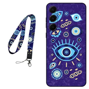 Megafone Devil Eye 0023 Cover For Samsung Galaxy A55 5G Mobile Neckband 
