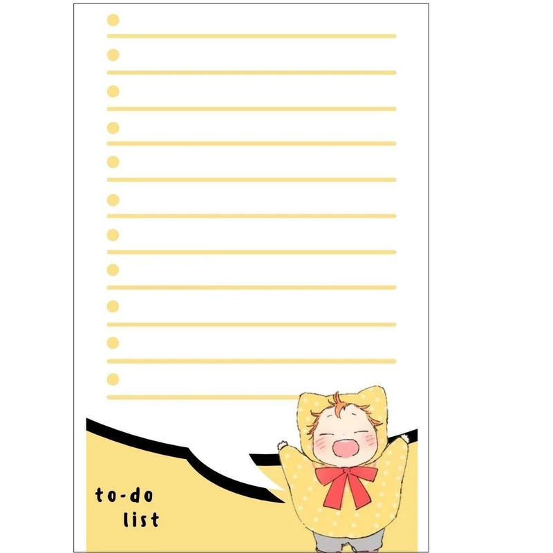 کاغذ یادداشت A5 مدل note to do list کد 921 بسته 15 عددی