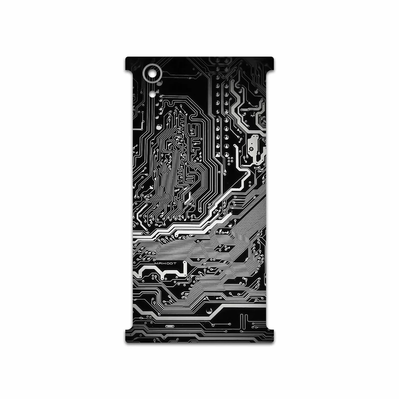 برچسب پوششی ماهوت مدل Black Printed Circuit Board مناسب برای گوشی موبایل سونی Xperia XA1 Plus