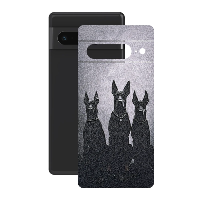 برچسب پوششی ریمکس مدل Leth طرح دوبرمن مناسب برای گوشی موبایل گوگل Pixel 7 Pro