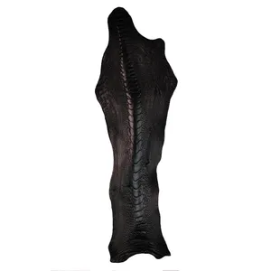 چرم طبیعی مدل ساق شتر مرغ  کد OL186