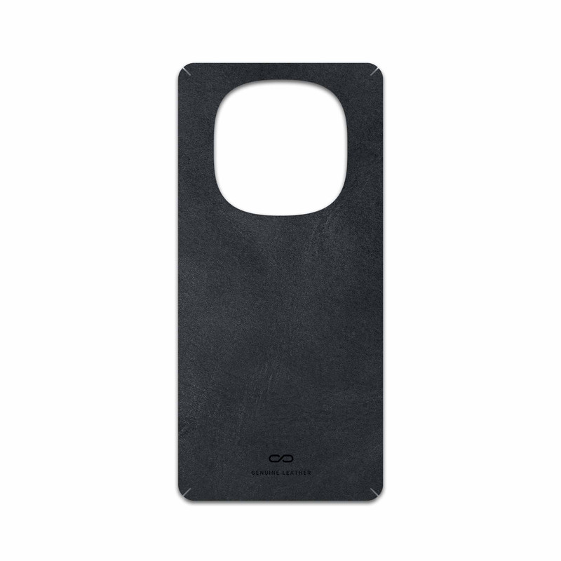 برچسب پوششی ماهوت مدل Graphite-Buffalo-Leather مناسب برای گوشی موبایل شیائومی Redmi Note 14 Pro 4G