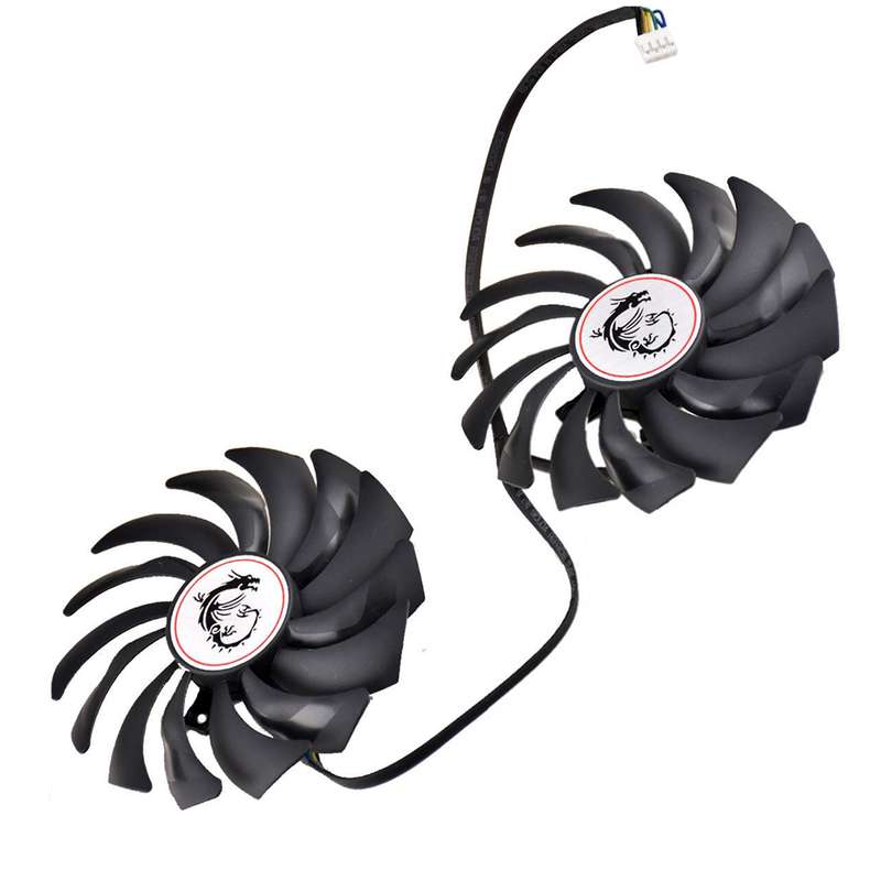 فن کارت گرافیک مدل PLD10010B12HH بسته دو عددی
