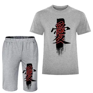 ست تی شرت و شلوارک مردانه مدل A168