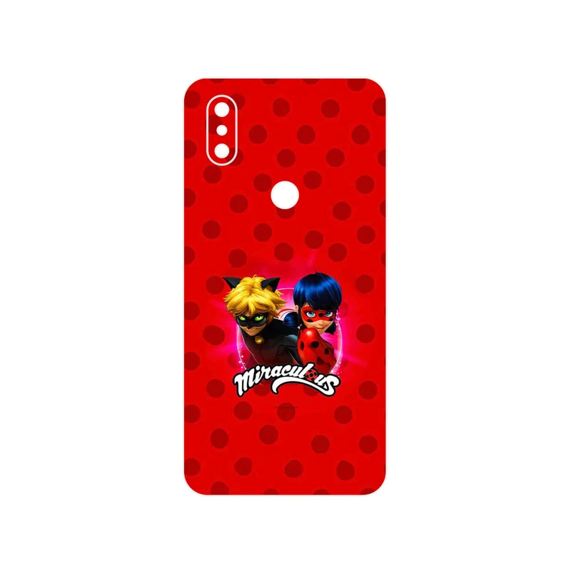 برچسب پوششی ماهوت مدل Ladybug and Cat Noir مناسب برای گوشی موبایل شیائومی Mi Mix 3