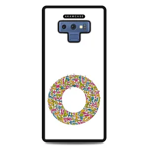 AKAM AMC-WSGN9-ALPHADOODLEBET-15 Cover For Samsung Galaxy Note 9