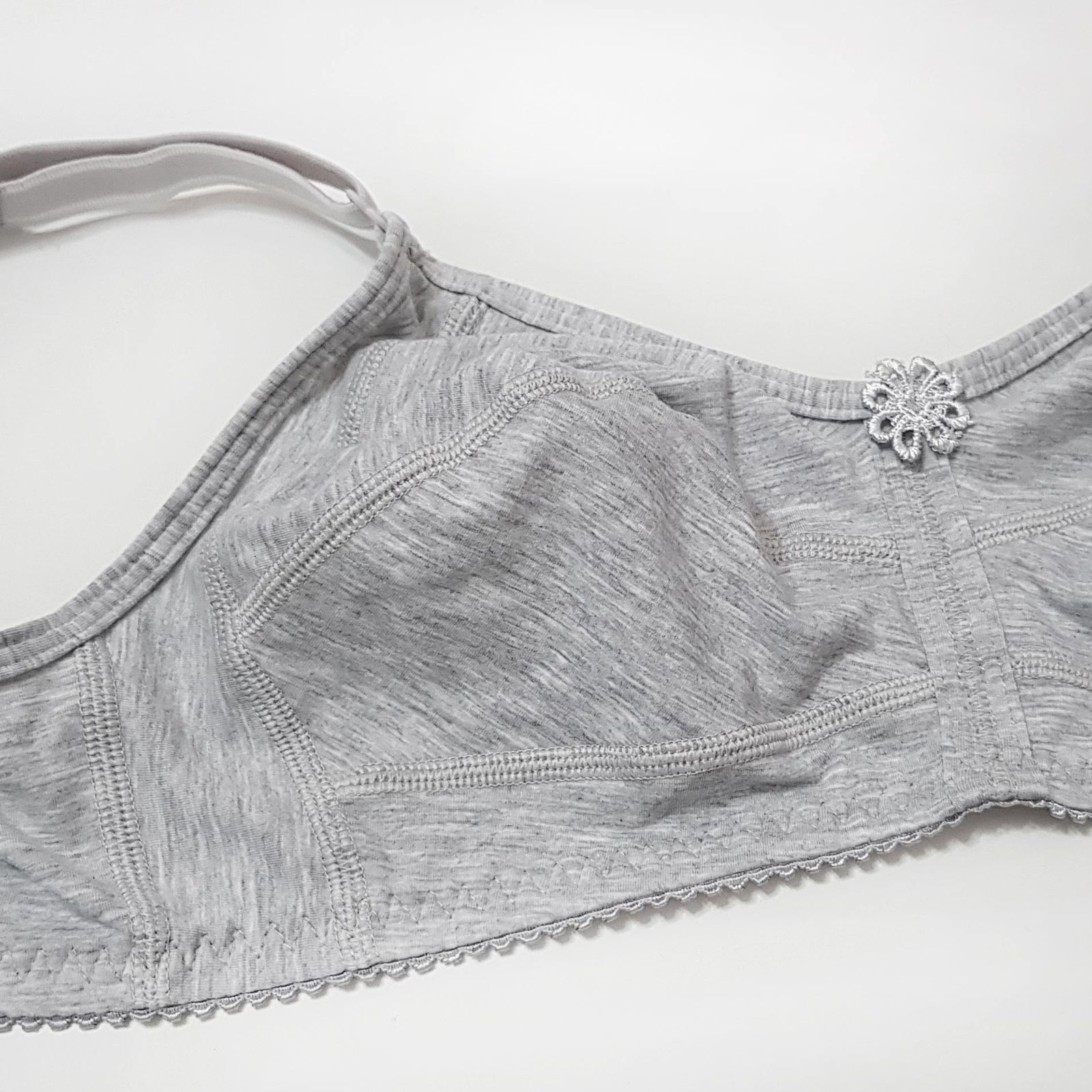 سوتین زنانه پانیذ مدل بدون فنر نخی کد 3171 - - 4