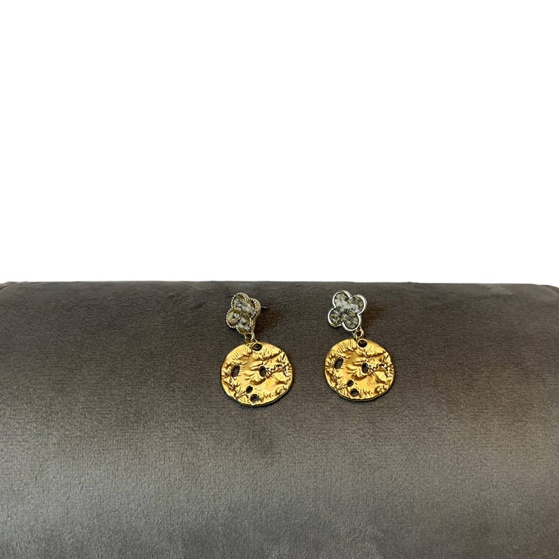 گوشواره زنانه مدل سکه گوشواره زنانه مدل سکه