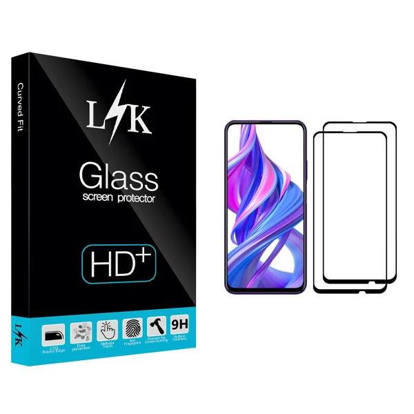 محافظ صفحه نمایش ال کی مدل +LITE مناسب برای گوشی موبایل آنر 9X Pro بسته دو عددی