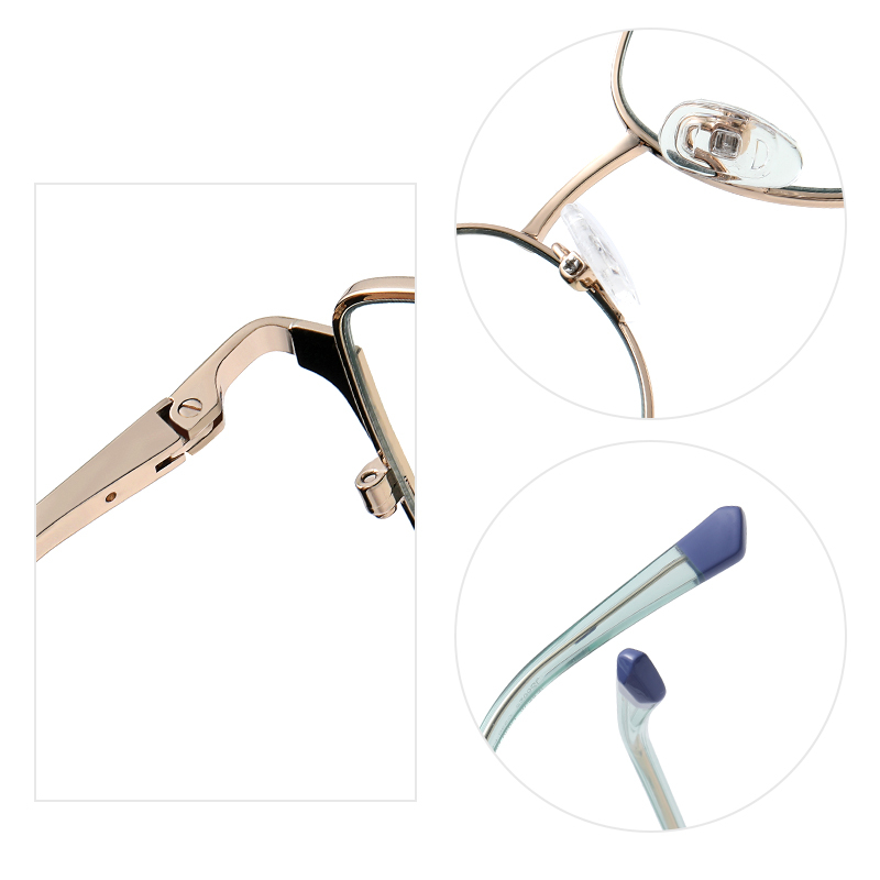 فریم عینک طبی مدل گربه ای کد JS8628A