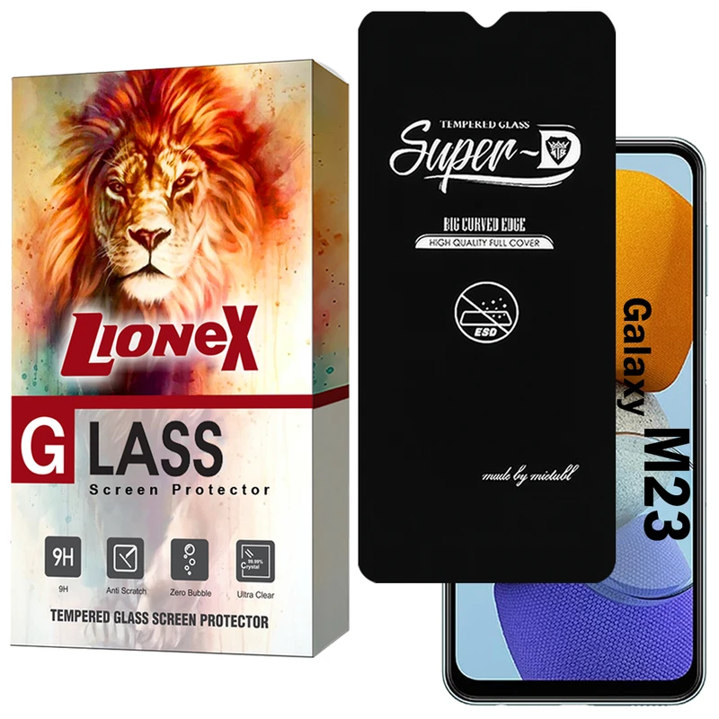 محافظ صفحه نمایش لایونکس مدل SUPERDNL مناسب برای گوشی موبایل سامسونگ Galaxy M23