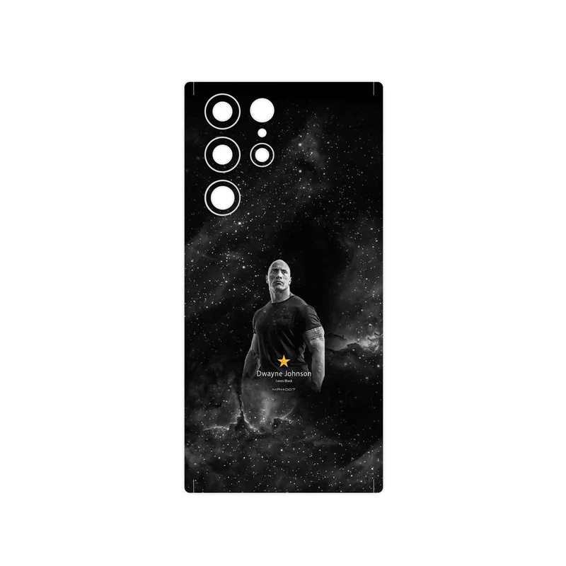 برچسب پوششی ماهوت مدل Dwayne Johnson مناسب برای گوشی موبایل سامسونگ Galaxy S22 Ultra 5G