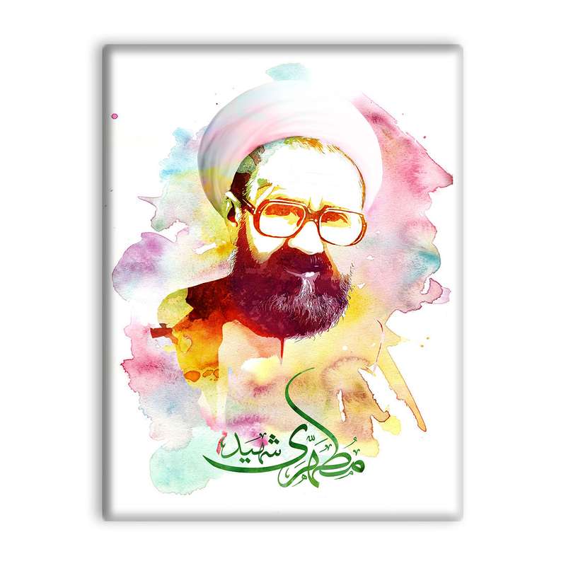 کاشی اطلس آبی  طرح شهید مطهری  مدل T5337