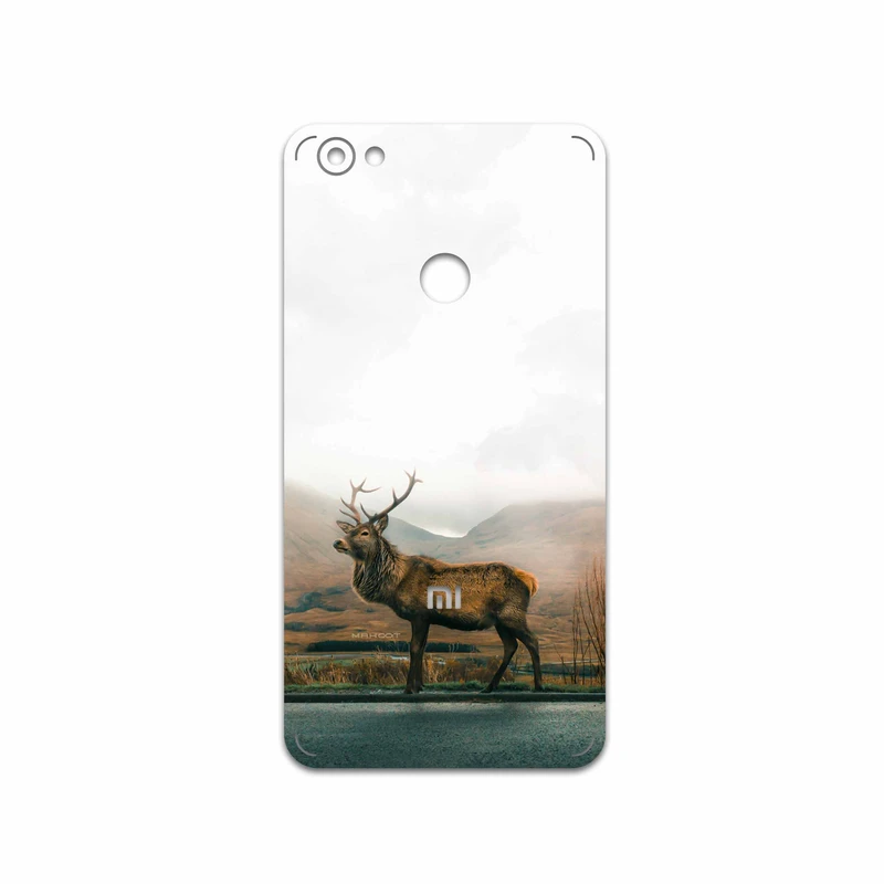 برچسب پوششی ماهوت مدل Horned Deer مناسب برای گوشی موبایل شیائومی Redmi Note 5A Prime