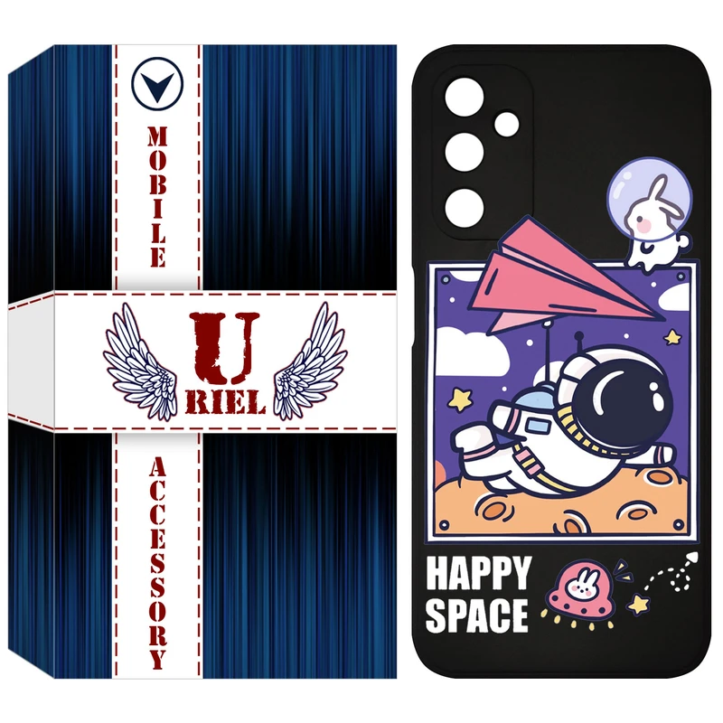 کاور یوریل مدل KSH کد 22 طرح فضانورد مناسب برای گوشی موبایل سامسونگ Galaxy A14 4G