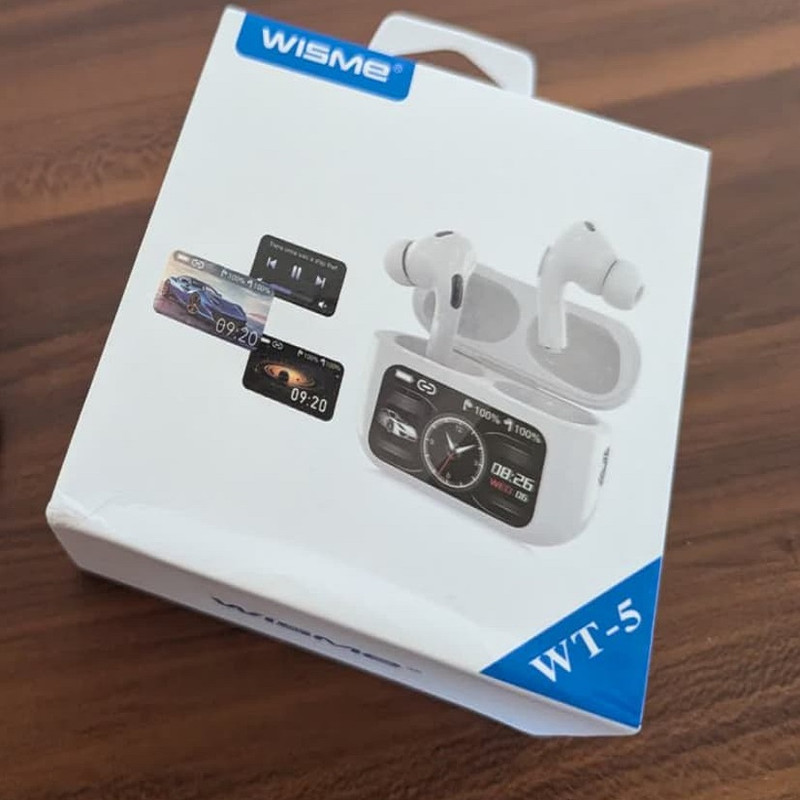 هدفون بلوتوثی مدل نمایشگر  WT-5