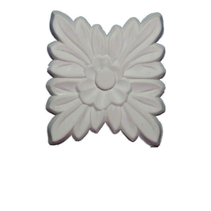 ابزار پیش ساخته مدل گل خشتی پی وی سی کد 206 بسته 2 عددی