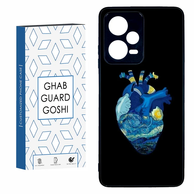 کاور قاب گارد گوشی طرح قلب کد TPU-298 مناسب برای گوشی موبایل شیائومی  REDMI NOTE 12 PRO 5G