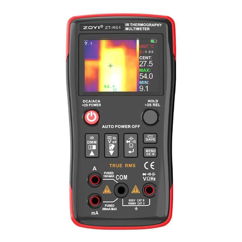 دوربین حرارتی و مولتیمتر زویی مدل ZT-R01 2 IN 1 دوربین حرارتی و مولتیمتر زویی مدل ZT-R01 2 IN 1